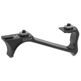 Leapers Ultra Slim M-LOK Angled Foregrip Matte Black Aluminum