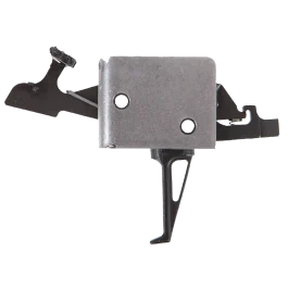 CMC Triggers AR-15 Two-Stage Flat Trigger Black/Silver 13 lbs