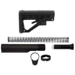 TacFire AR-15 Mil Spec Buffer Tube Kit Matte Finish