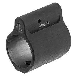 Leapers Steel Micro Gas Block with Phosphate Finish