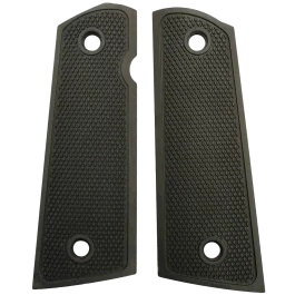 ProMag Archangel Aluminum 1911 Grip Panels Black Anodized