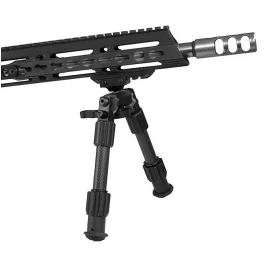 Truglo Tactical Carbon Fiber Bipod with Rail Mount 9-13 inch