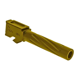 Rival Arms Precision Barrel for Glock 19 Gen 3/4 Gold 4.02 inch