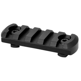 Warne M-LOK Black 5 Slot Rail