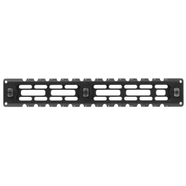 Leapers Aluminum ARCA Rail 6 Slot MLOK Matte Black 9.4 inch