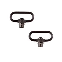 Allen Quick Detach 1.25in Black Steel Swivel Set