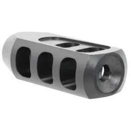 TacFire Steel Black Oxide Tanker Muzzle Brake 1/2x28 TPI