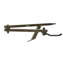 HME Super Hanger Bow Holder Brown Steel with Dual Prong Hook