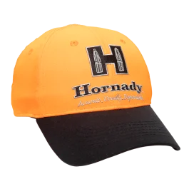 Outdoor Cap Snapback Hornady Hat, Adjustable (Blaze Orange/Black)