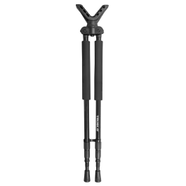 TruGlo SolidShot Bipod Black Aluminum with VBrace and Twist Lock