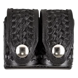 HKS SpeedLoader Case Double Black Hytrel Pouch