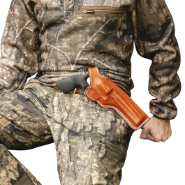 DeSantis Dual Angle Hunter Tan Leather Pistol Holster