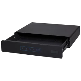 SnapSafe Under Bed Safe Medium Black 14-Gauge Steel Digital Lock