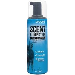 Moultrie Code Blue Hair Body Foam Unscented 4 oz