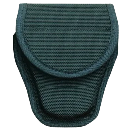 Bianchi 7300 Black Basketweave Covered Handcuff Case