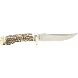Uncle Henry Next Gen Golden Spike Knife with Staglon Antler Grip