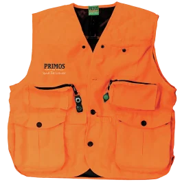 Primos Gunhunters Vest Large Blaze Orange with Compass LED Light