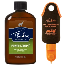 Tinks DialADripper Deer Attractant Combo with Power Scrape Scent