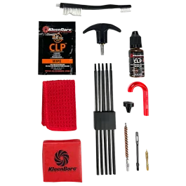 KleenBore Rifle Classic Cleaning Kit for .22 .223 5.56mm Caliber