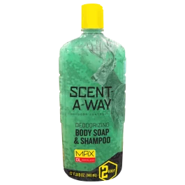 ScentAWay Odorless Body Wash and Shampoo with Aloe 32oz