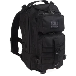 Bulldog Tactical Compact Black Backpack with Molle and Hydration