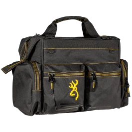Browning Black Gold Shooting Bag with Buck Mark Logo Ripstop Polyester