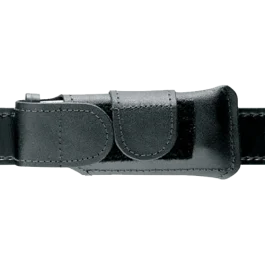 Safariland Horizontal Mag Pouch Black Leather