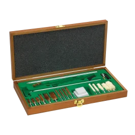 Remington Accessories Sportsman Multi-Caliber Cleaning Kit Wood Case