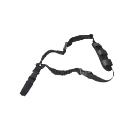 Rukx Gear Tactical Adjustable Bungee Sling Black Nylon