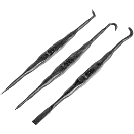Breakthrough Clean Fiber Reinforced Polymer Picks Black 3 Pack
