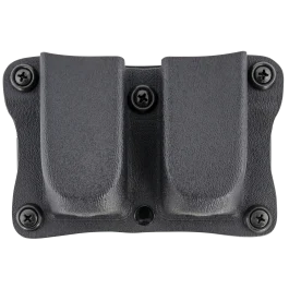 DeSantis Gunhide Quantico Black Double Mag Pouch Belt Clip