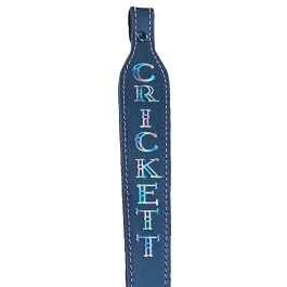 Crickett Leather Rifle Sling Black with Pink Stitching 23 inch