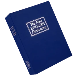 Bulldog Deluxe Diversion Book Safe Blue Steel Combination Lock