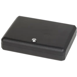 Bulldog Large Key Entry Black Steel Gun Safe with Foam Padding