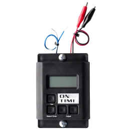 On Time Digital Timer Black LCD Display 6-12V for Most Feeders