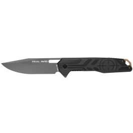 Real Avid Rav7 Drop Point EDC Knife with G10 Handle