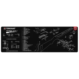 TekMat Gun Cleaning Mat for Ruger 10/22 (Black/White)
