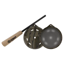 Hunters Specialties Camo Cutt'r Glass Pot Call Mossy Oak