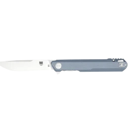 CobraTec Monarch Folding Knife Satin D2 Blade Gray G10 Handle