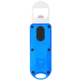 CobraTec Knives Blue CNC Aluminum OTF Bottle Opener