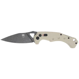 CobraTec Knives Ryker Automatic G10 Black Stonewash D2 Steel Blade