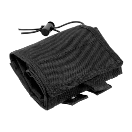 NcStar VISM Folding Dump Pouch Black Canvas