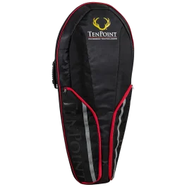 Tenpoint Narrow Soft Crossbow Case Black/Red with Molle Straps