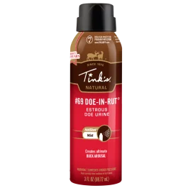 Tinks 69 Hot Shot Doe In Estrus Deer Attractant 3 oz Aerosol