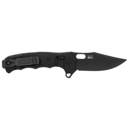 SOG Seal XR Black Textured MagnaCut Folding Knife