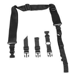 NcStar VISM Black Nylon Adjustable Bungee Sling
