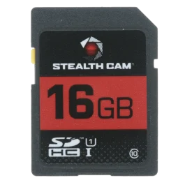 Stealth Cam 16GB SD Memory Card for Photos and Videos