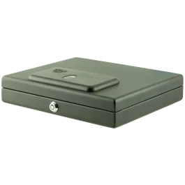 Bulldog Magnum Biometric Pistol Vault Black Steel Fingerprint ID Safe