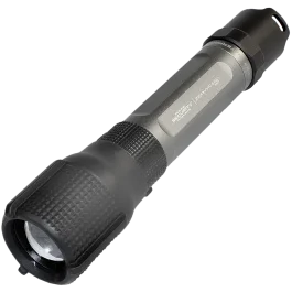 Police Security ZephyrRS Tactical Gray Rechargeable Flashlight 550 Lumens