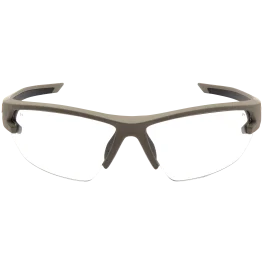Pyramex Semtex 2.0 Clear AntiFog Glasses Tan Frame